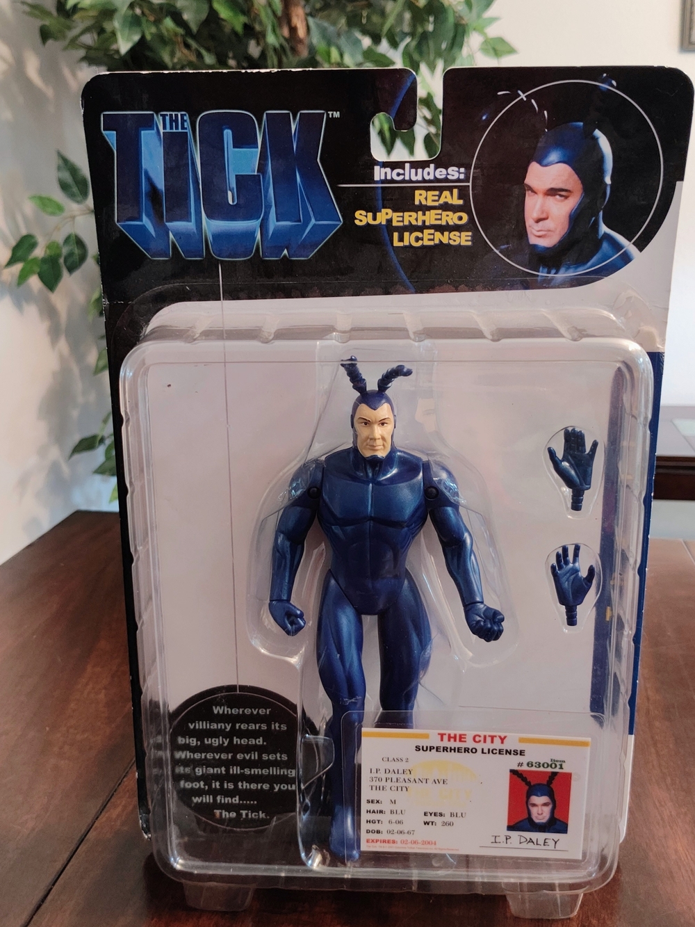 The Tick Action Figure - Blue Kids Superhero Toy